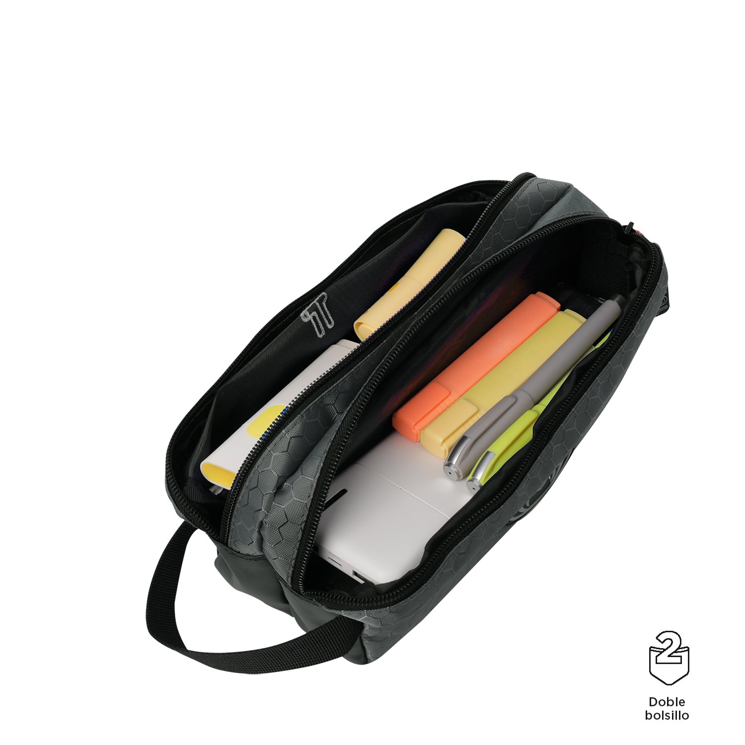 Spiderman Black Pencil Case – Size L - 8C2 - Imagen 3