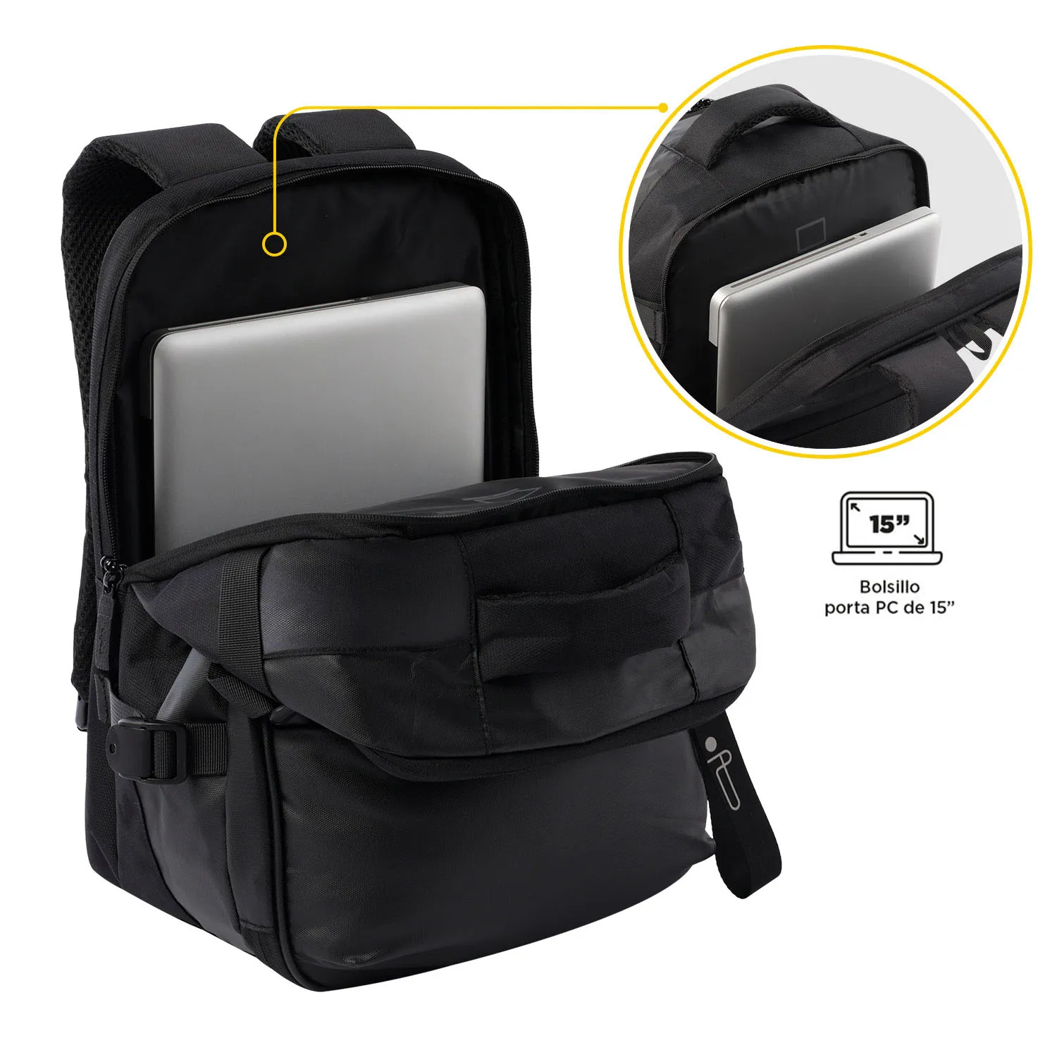 City Backpack Size M - N01 - Imagen 4