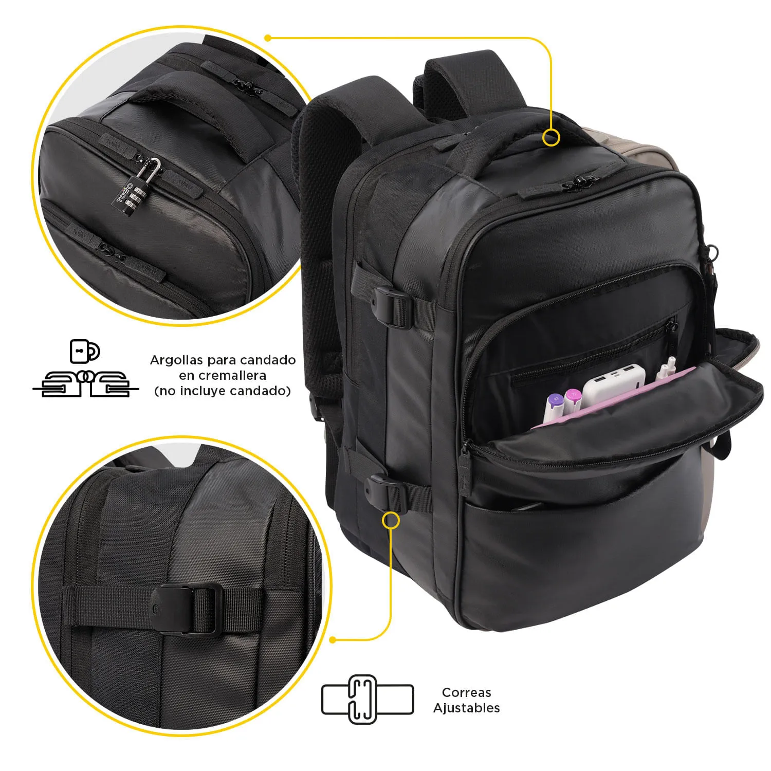 City Backpack Size M - N01 - Imagen 5