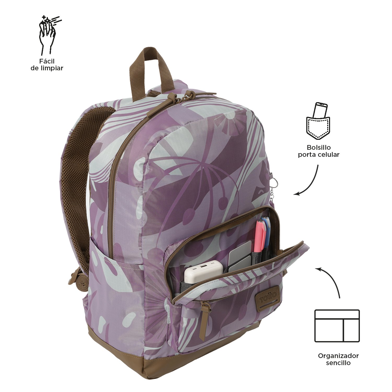 Tocax backpack - Size L - 4QW - Imagen 6